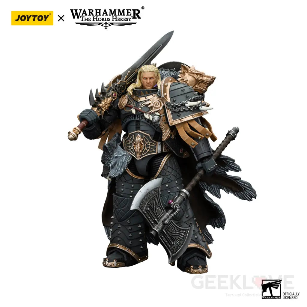 Warhammer 40k Space Wolves Leman Russ Primarch of the VIth Legion Action Figure