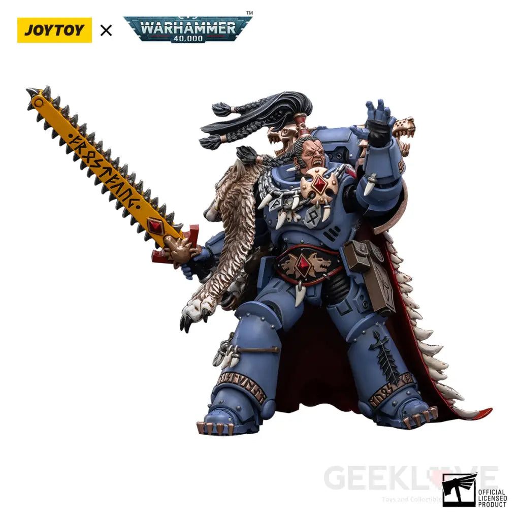 Warhammer 40k Space Wolves Ragnar Blackmane Action Figure