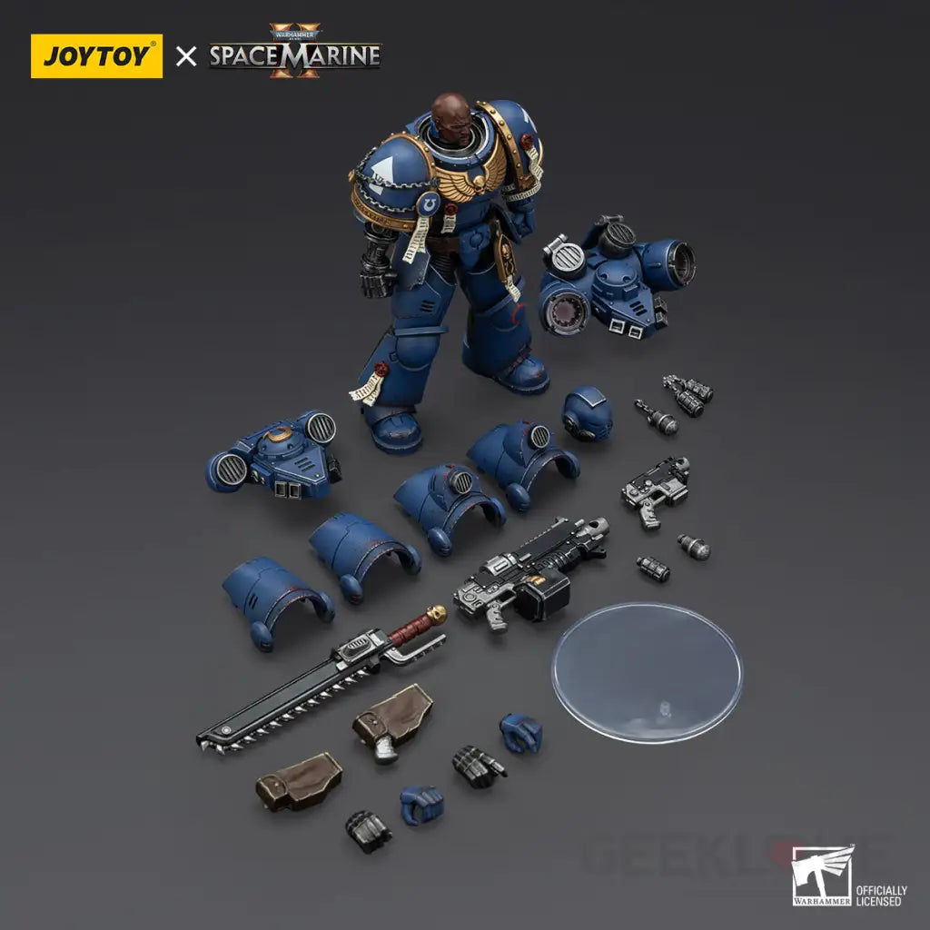 Warhammer 40k Ultramarines Brother Chairon (Collectors Edition) 1/18 Scale Action Figure Action Figure