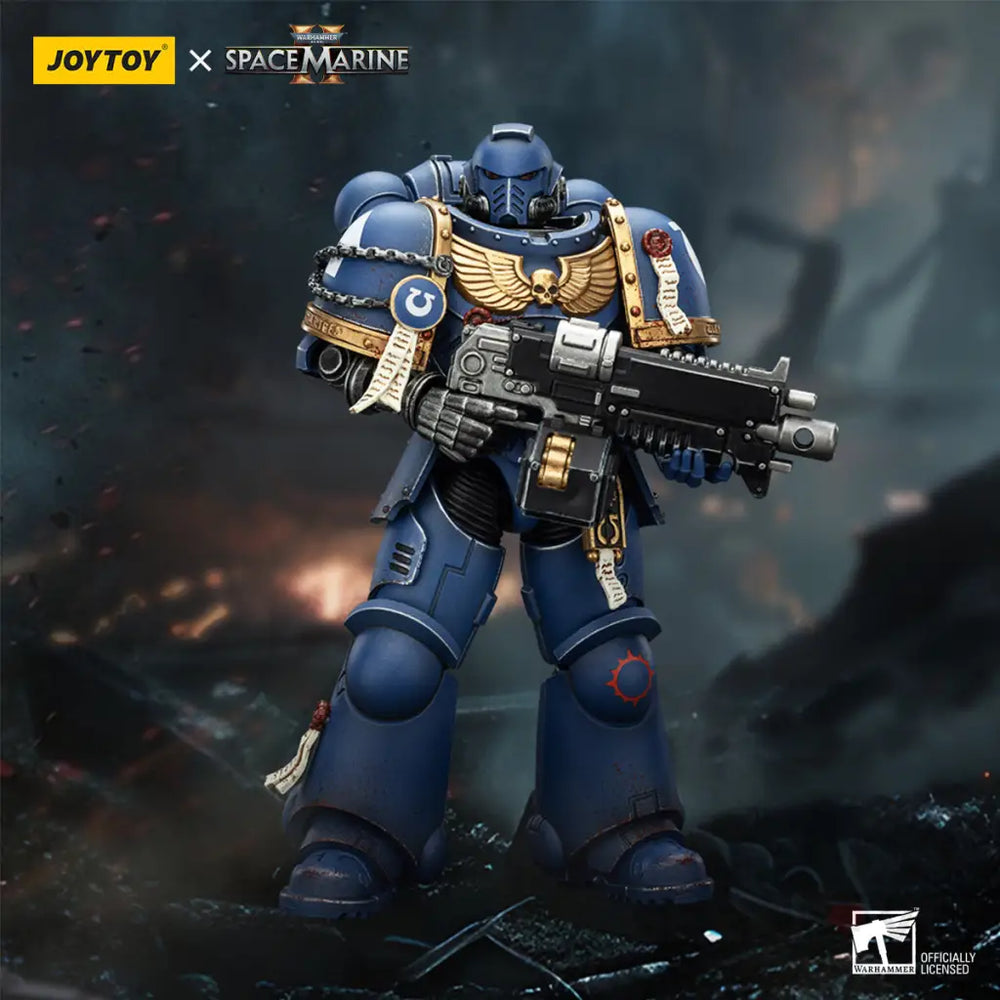 Warhammer 40k Ultramarines Brother Chairon (Collectors Edition) 1/18 Scale Action Figure Pre Order Action Figure