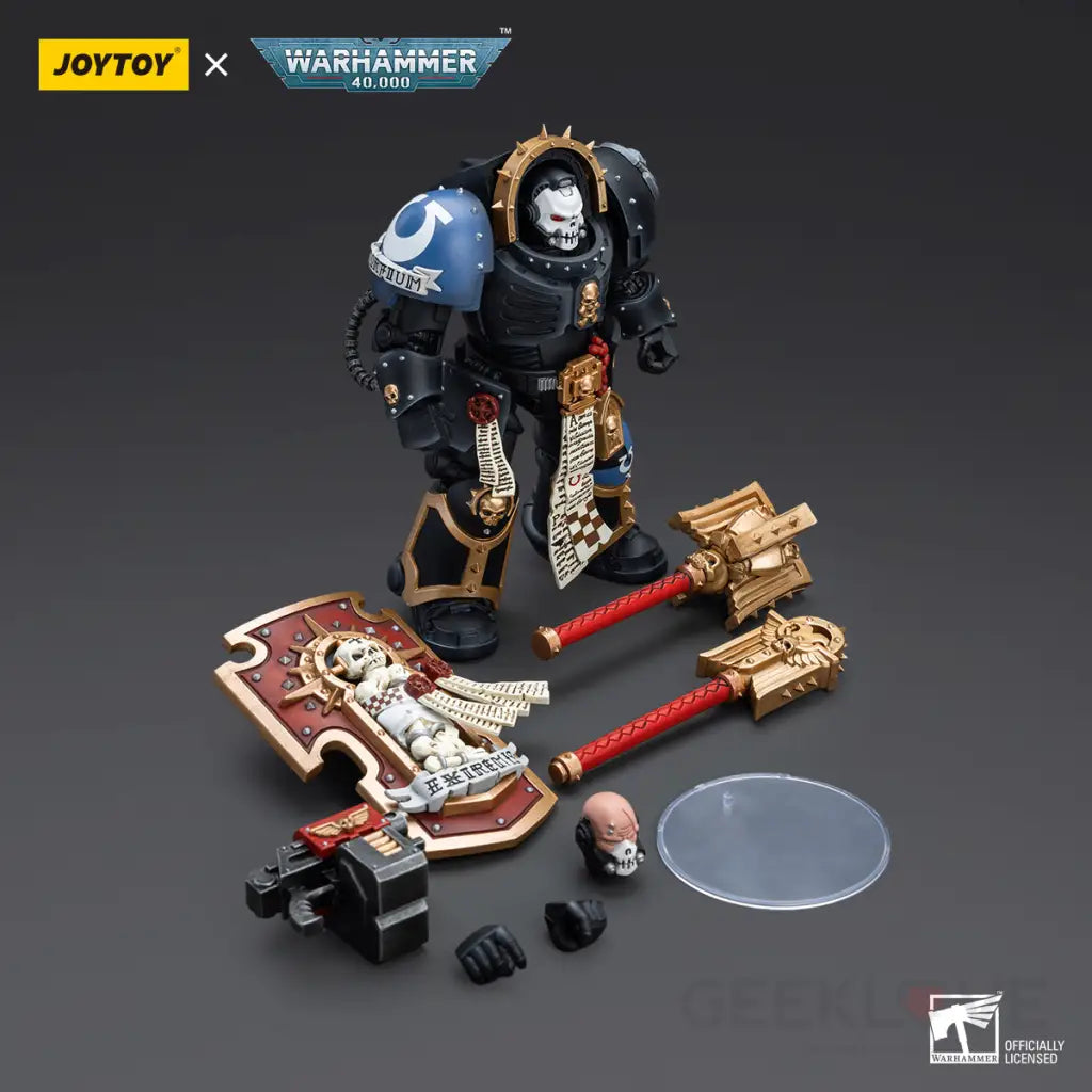 Warhammer 40k Ultramarines Chaplain in Terminator Armour Action Figure