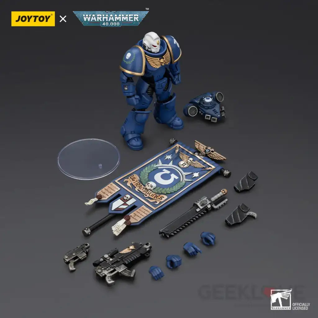Warhammer 40K Ultramarines Heroes of the Chapter Primaris Ancient Posca Action Figure
