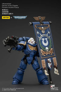 Warhammer 40K Ultramarines Heroes of the Chapter Primaris Ancient Posca Action Figure