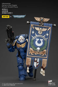 Warhammer 40K Ultramarines Heroes of the Chapter Primaris Ancient Posca Action Figure