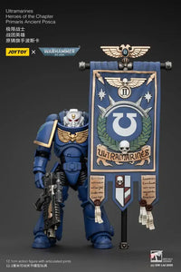 Warhammer 40K Ultramarines Heroes of the Chapter Primaris Ancient Posca Action Figure