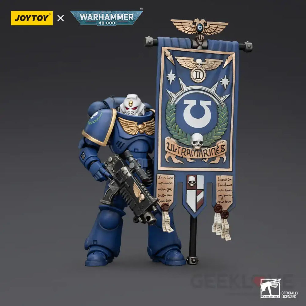 Warhammer 40K Ultramarines Heroes of the Chapter Primaris Ancient Posca Pre Order Price Action Figure