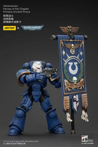 Warhammer 40K Ultramarines Heroes of the Chapter Primaris Ancient Posca Action Figure