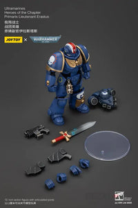 Warhammer 40K Ultramarines Heroes of the Chapter Primaris Lieutenant Erastus Action Figure