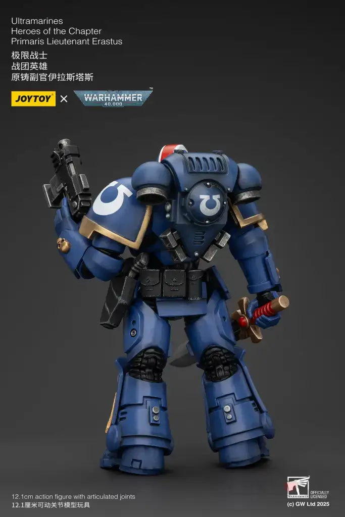 Warhammer 40K Ultramarines Heroes of the Chapter Primaris Lieutenant Erastus Action Figure