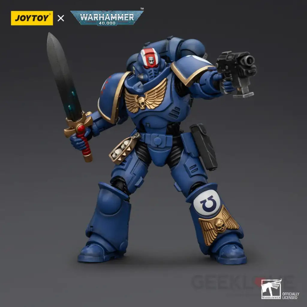 Warhammer 40K Ultramarines Heroes of the Chapter Primaris Lieutenant Erastus Action Figure