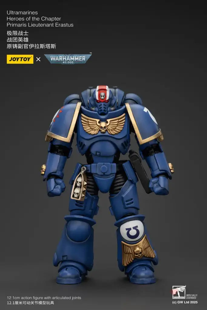 Warhammer 40K Ultramarines Heroes of the Chapter Primaris Lieutenant Erastus Action Figure