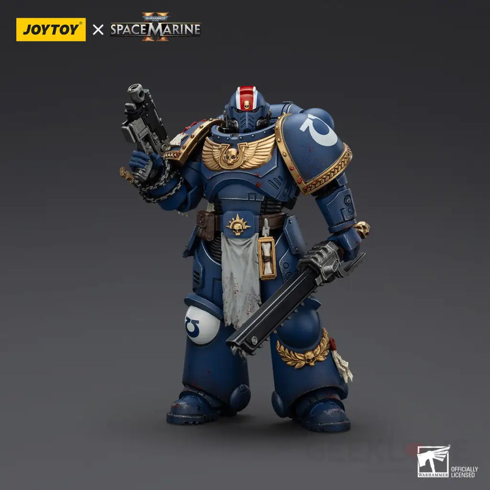 Warhammer 40k Ultramarines Lieutenant Titus (Collectors Edition) 1/18 Scale Action Figure Action Figure
