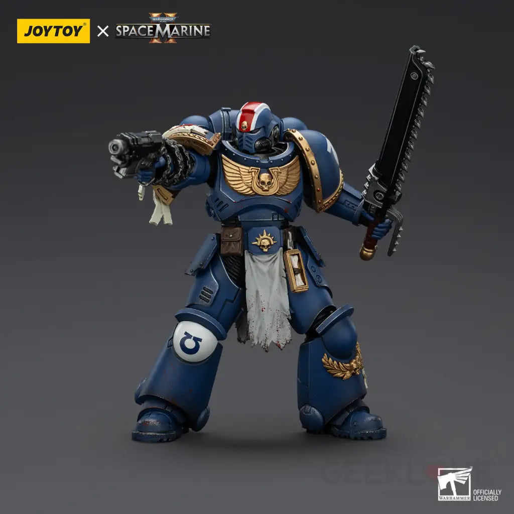 Warhammer 40k Ultramarines Lieutenant Titus (Collectors Edition) 1/18 Scale Action Figure Action Figure