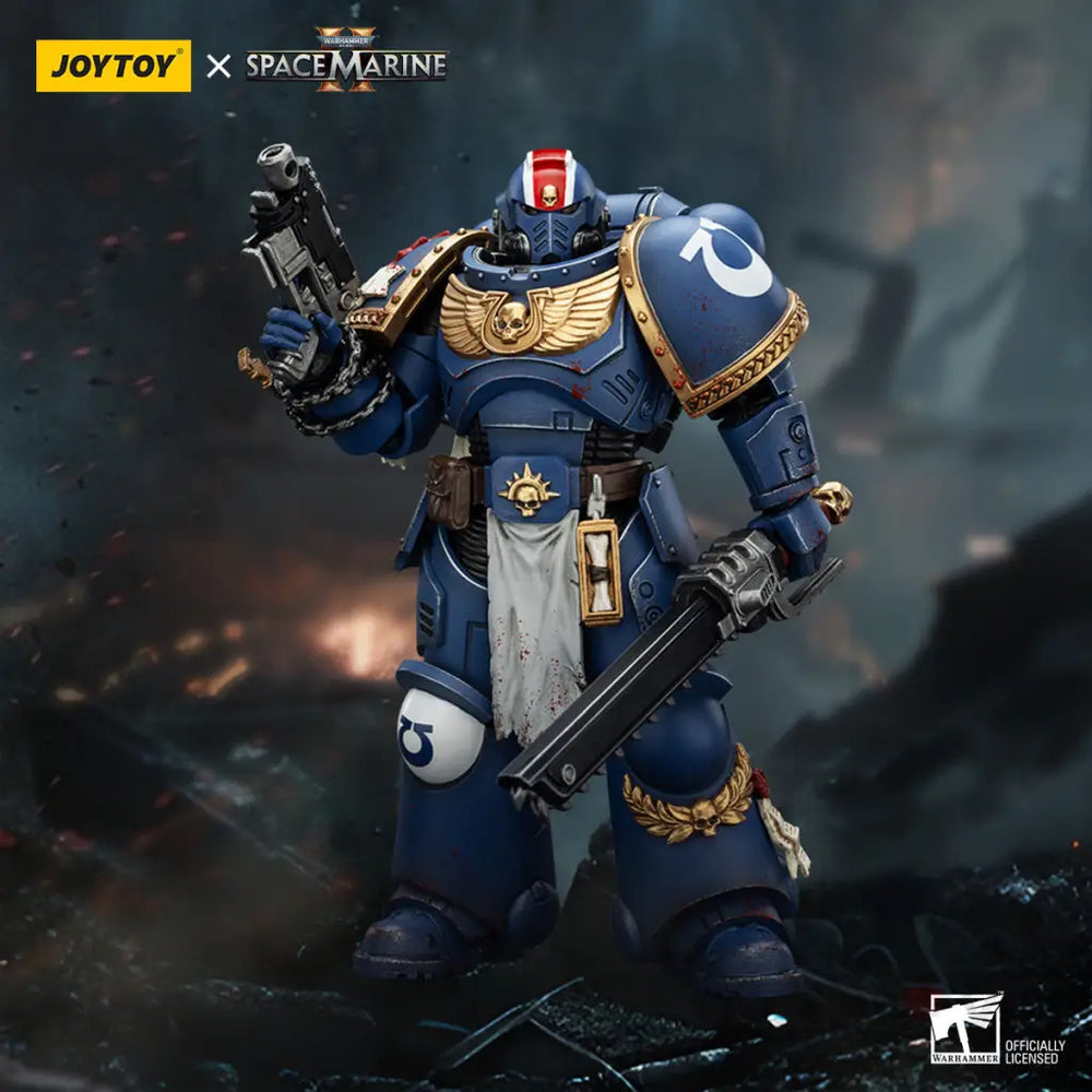 Warhammer 40k Ultramarines Lieutenant Titus (Collectors Edition) 1/18 Scale Action Figure Pre Order Action Figure