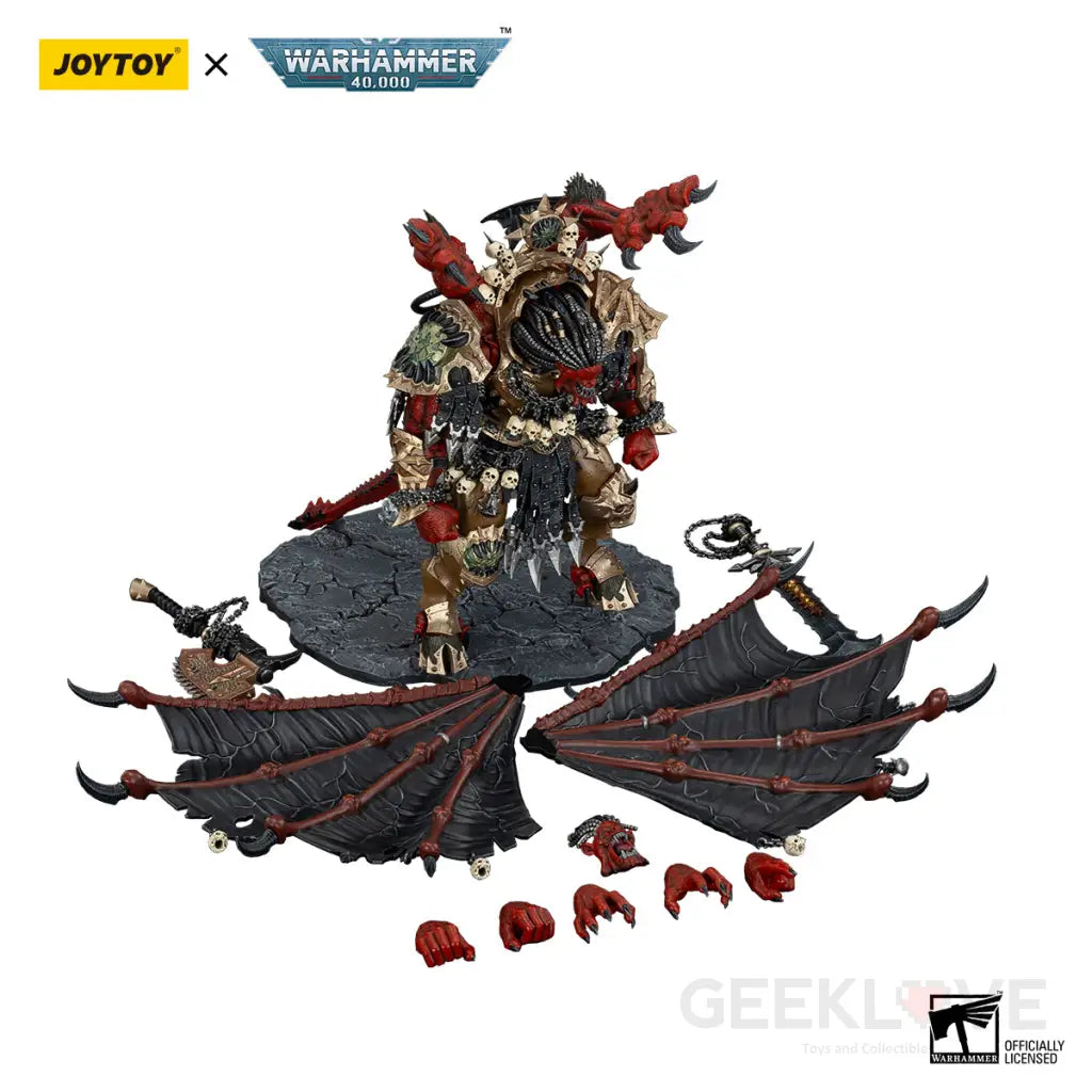 Warhammer 40k World Eaters Angron Daemon Primarch of Khorne Figure Action Figure