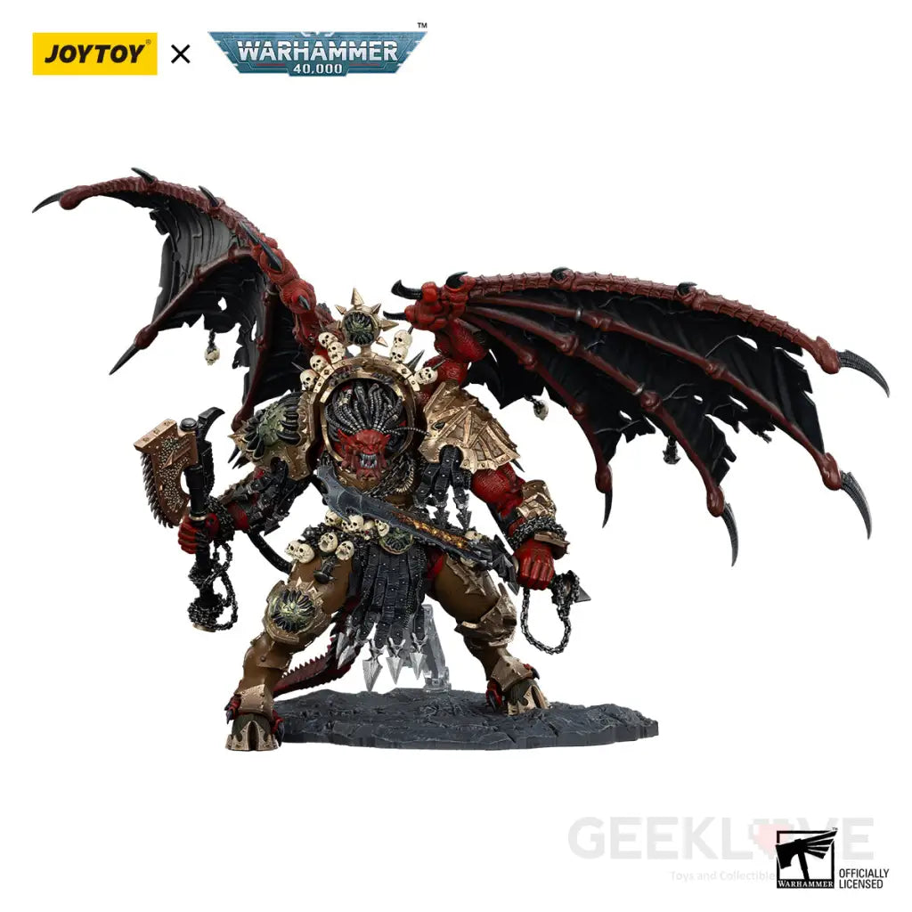 Warhammer 40k World Eaters Angron Daemon Primarch of Khorne Figure Action Figure