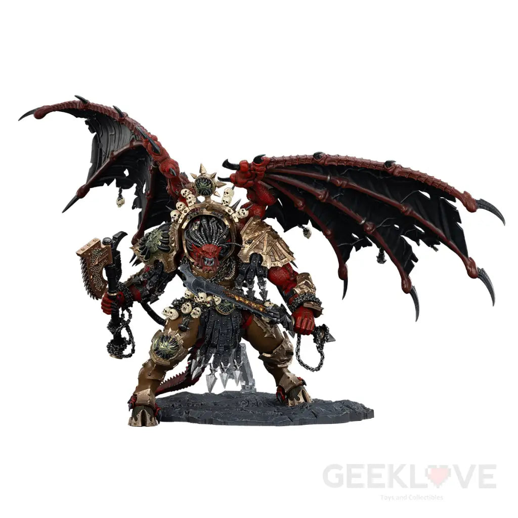 Warhammer 40k World Eaters Angron Daemon Primarch of Khorne Figure Action Figure