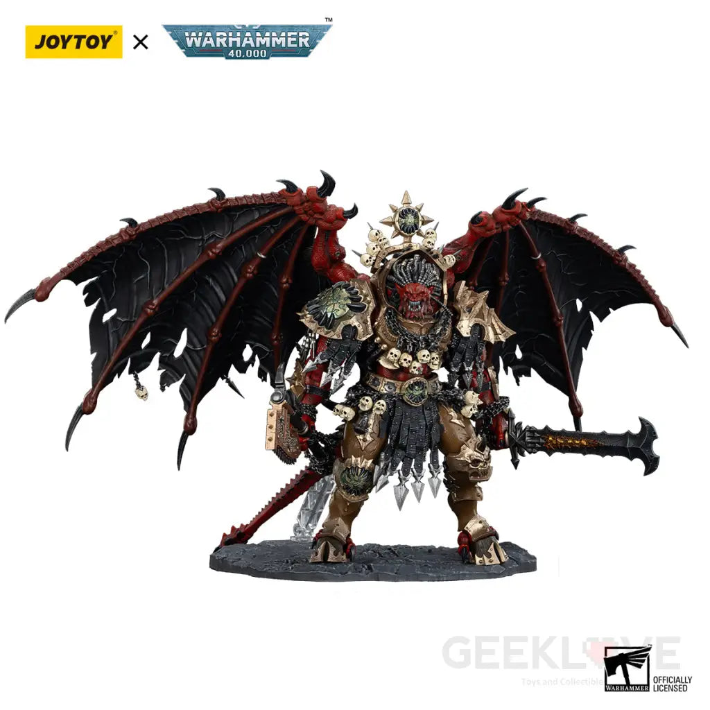 Warhammer 40k World Eaters Angron Daemon Primarch of Khorne Figure Action Figure