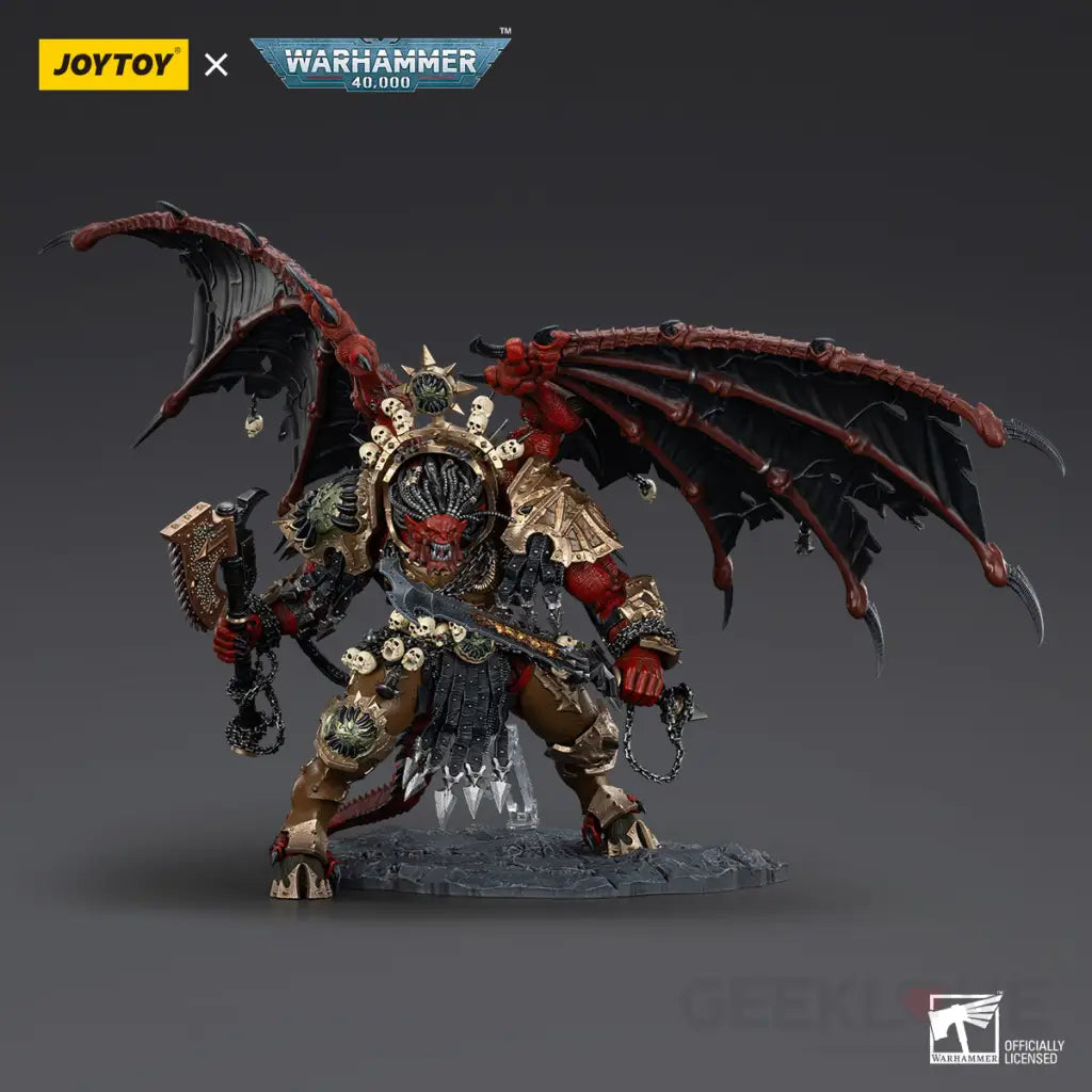 Warhammer 40k World Eaters Angron Daemon Primarch of Khorne Figure Action Figure