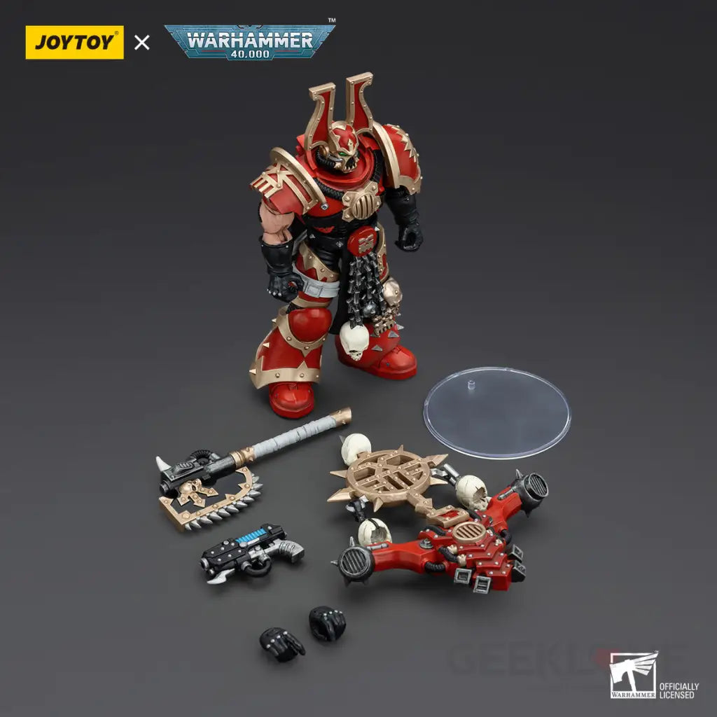 Warhammer 40K World Eaters Khorne Berzerker With Lcon Action Figure