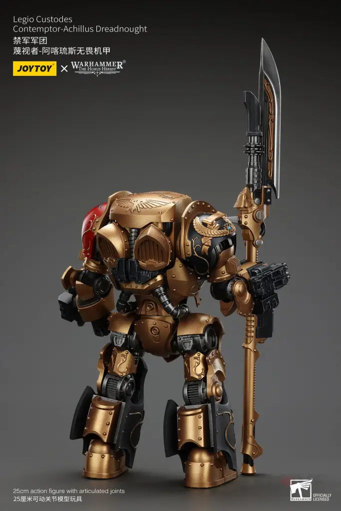 Warhammer: The Horus Heresy Legio Custodes Contemptor-Achillus Dreadnought Action Figure