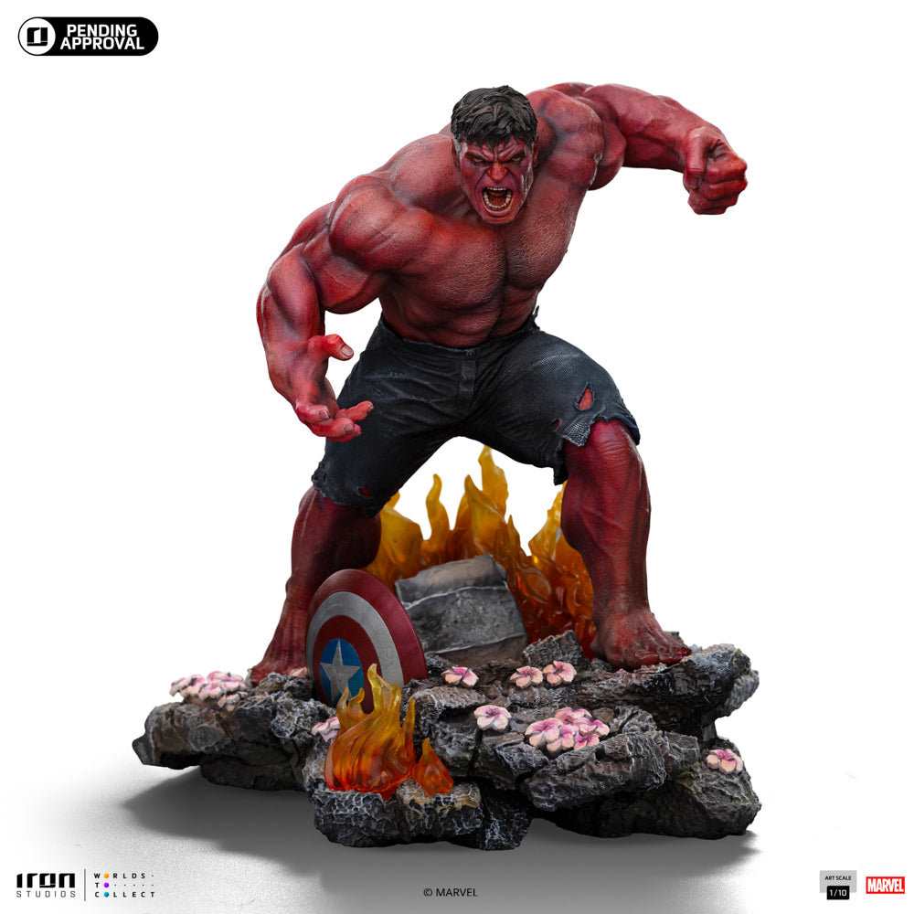 Red Hulk Marvel Art Scale 1/10