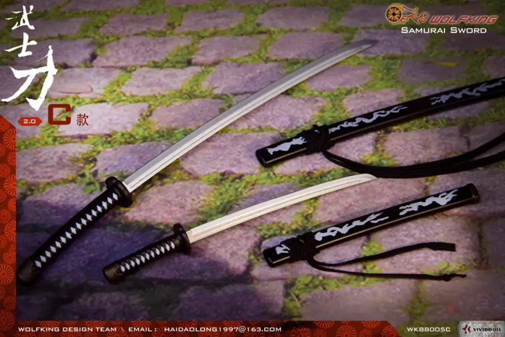 Wolfking 1/6 Samurai Sword C - GeekLoveph