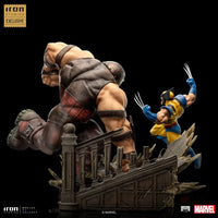 Wolverine Vs Juggernaut Marvel Exclusive Bds Art Scale 1/10 Figure