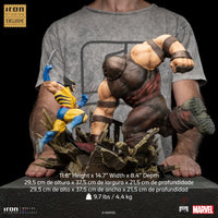 Wolverine Vs Juggernaut Marvel Exclusive Bds Art Scale 1/10 Figure