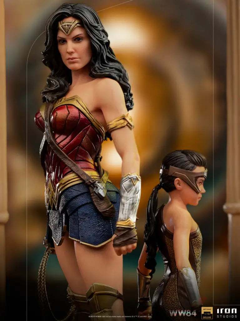 Wonder Woman 1984 Wonder Woman & Young Diana Deluxe Art Scale 1/10