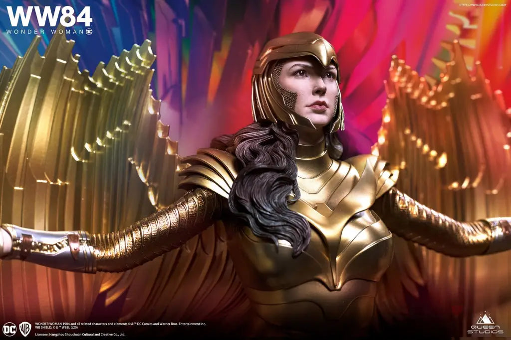 Wonder Woman Golden Eagle Armor Premium Edition 1/4 Scale Statue - GeekLoveph