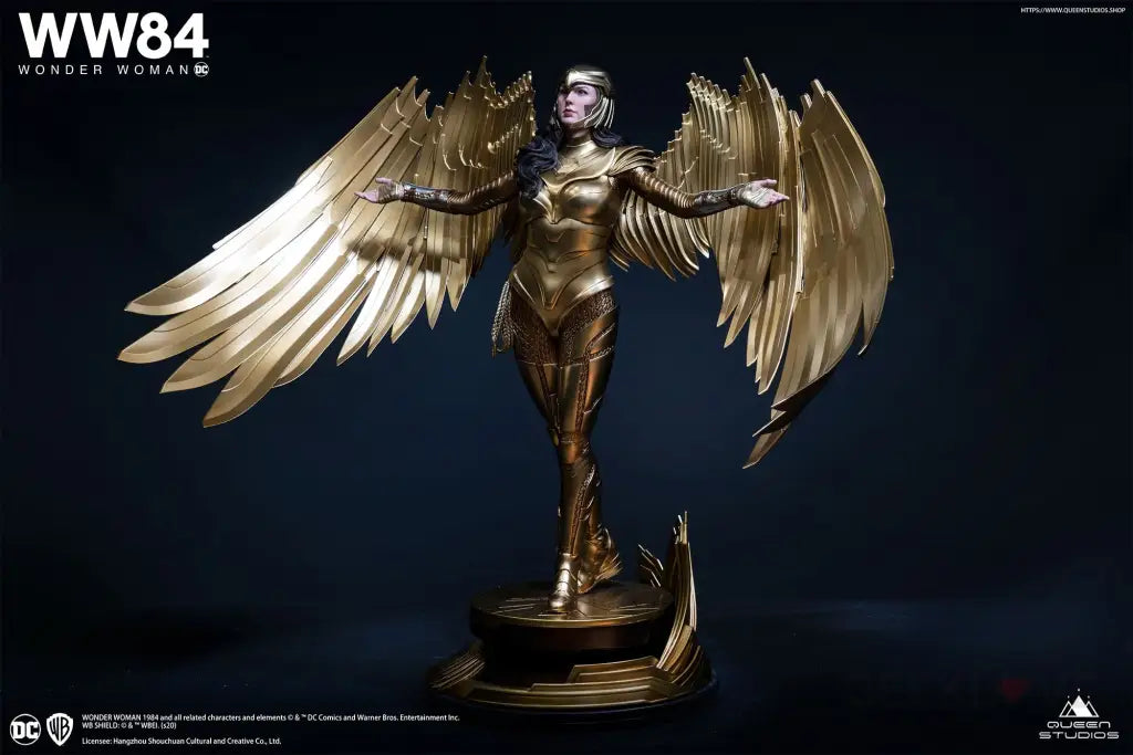 Wonder Woman Golden Eagle Armor Standard Edition 1/4 Scale Statue - GeekLoveph