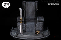 Woo Toys 1/12 scale Throne and Weapon Set Standard ver. - GeekLoveph