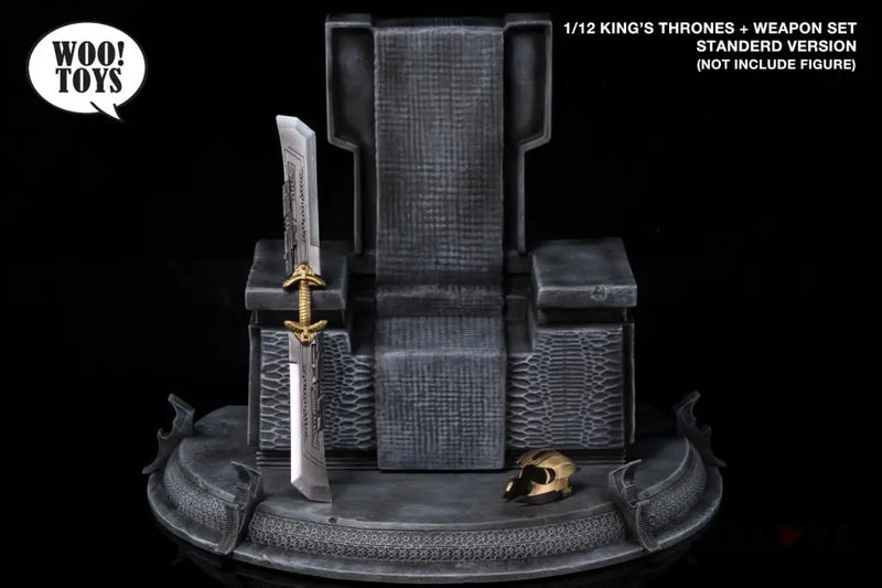Woo Toys 1/12 scale Throne and Weapon Set Standard ver.