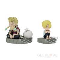 World Collectable Figure Log Stories One Piece Sanji & Zeff Prize