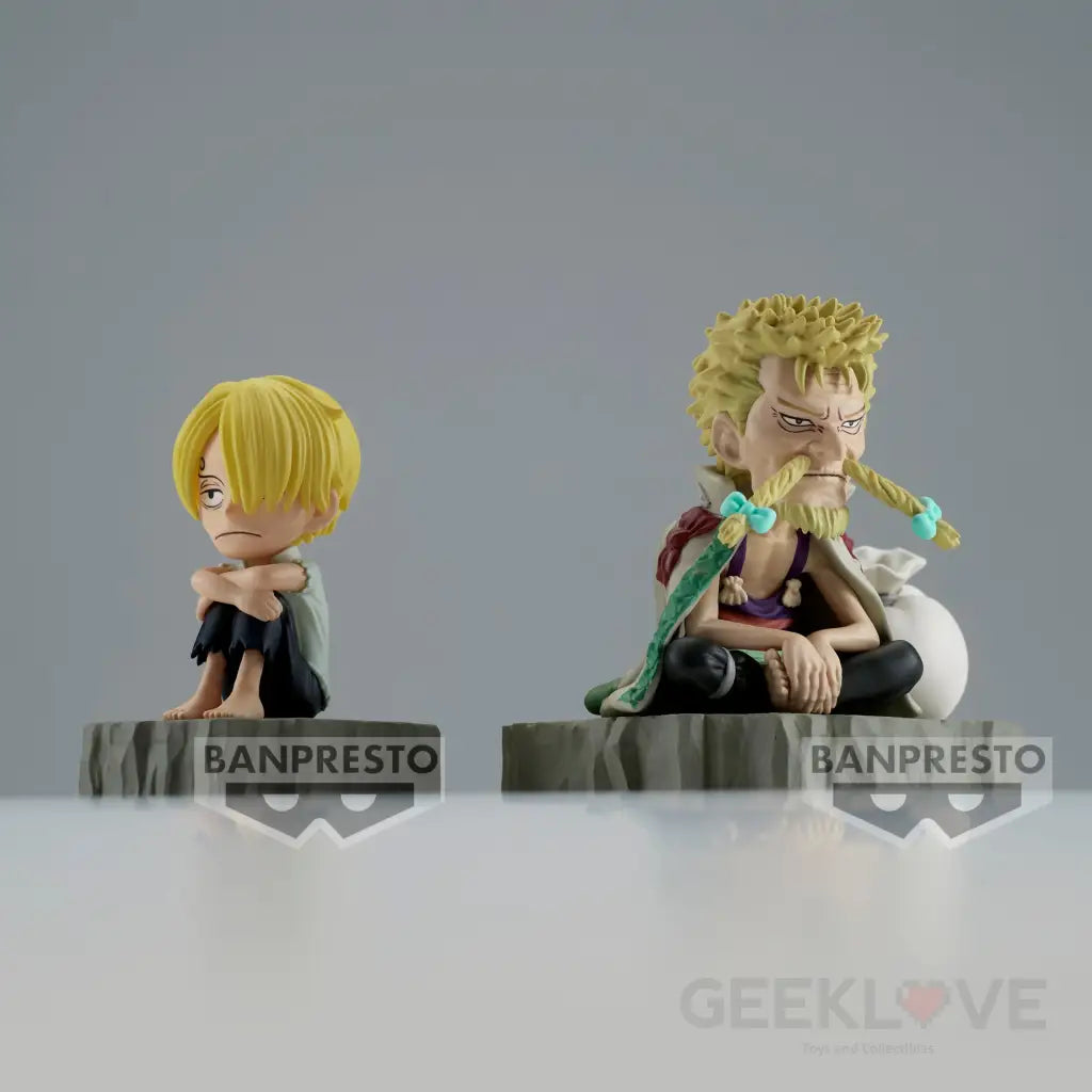 World Collectable Figure Log Stories One Piece Sanji & Zeff Prize