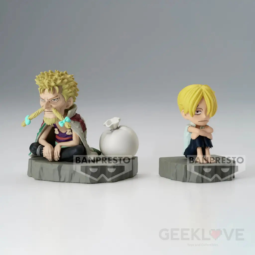 World Collectable Figure Log Stories One Piece Sanji & Zeff Prize