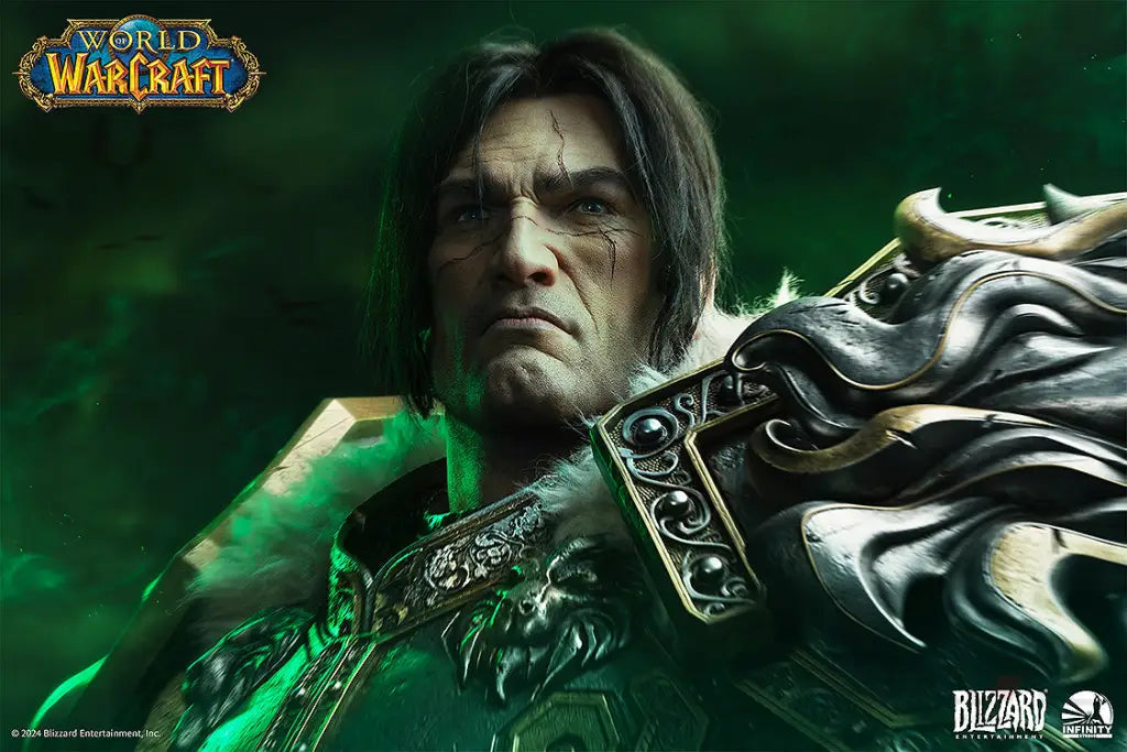 World Of Warcraft Varian Wrynn Life Size Bust Bust