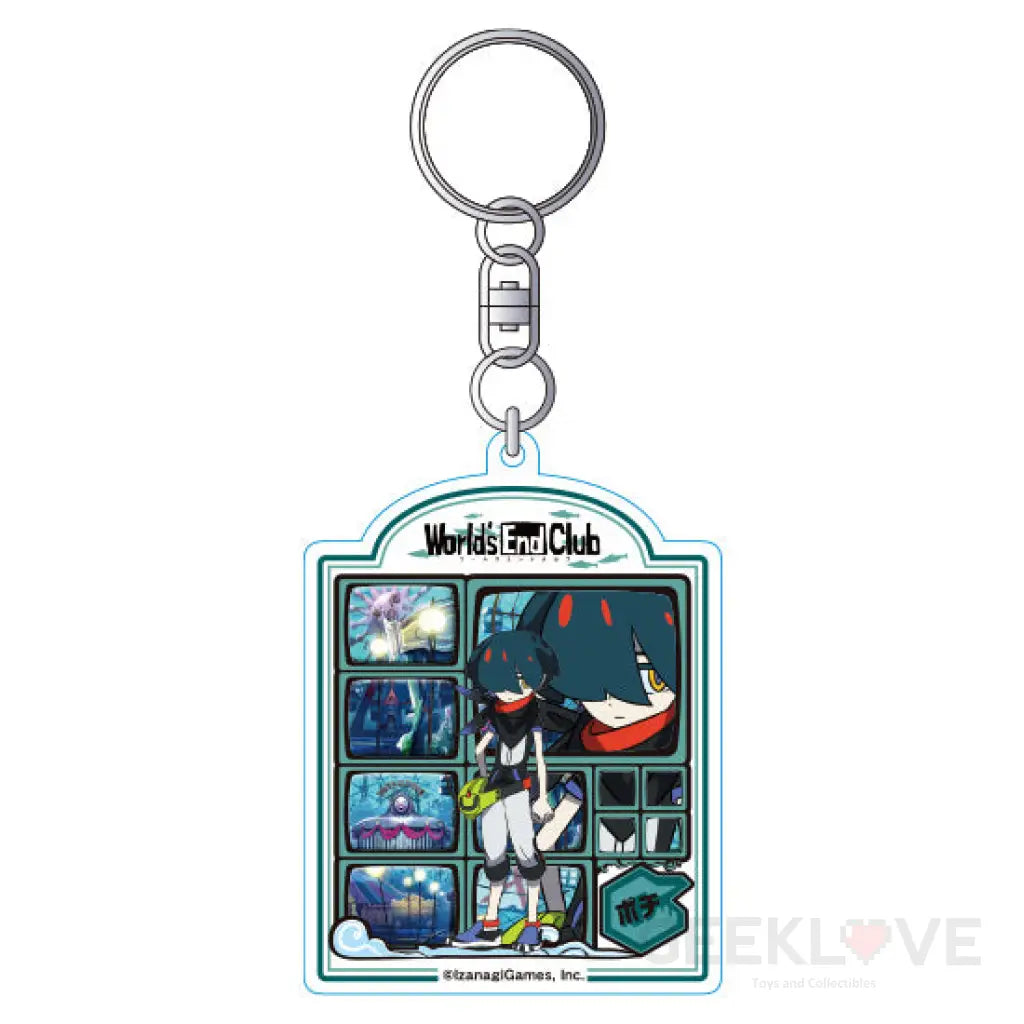 World's End Club Acrylic Keychains - GeekLoveph