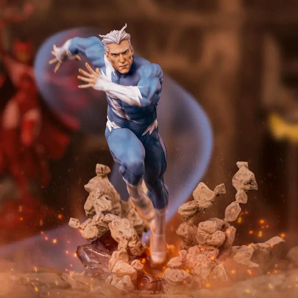 X-Men Battle Diorama Series Quicksilver 1/10 Art Scale Statue Preorder