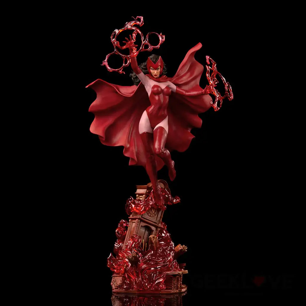 X-Men Battle Diorama Series Scarlet Witch 1/10 Art Scale Statue - GeekLoveph