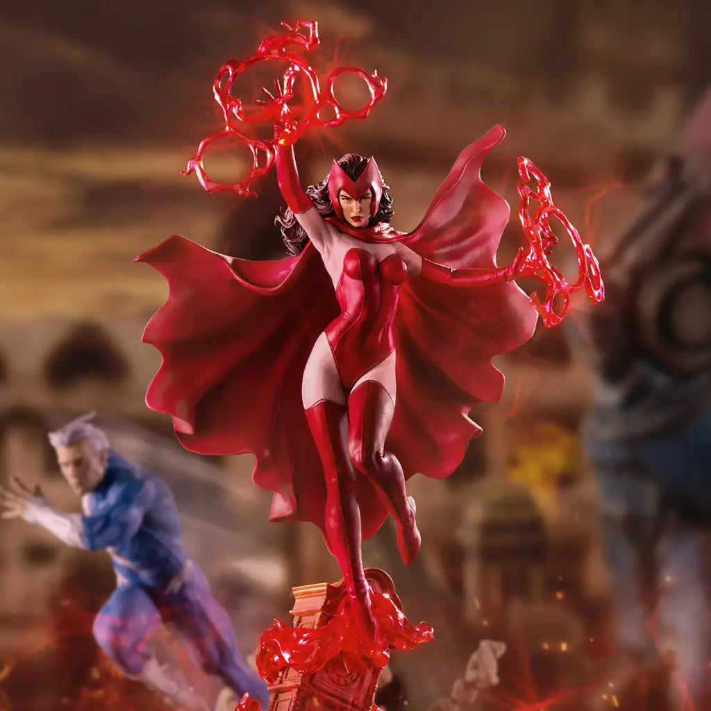 X-Men Battle Diorama Series Scarlet Witch 1/10 Art Scale Statue - GeekLoveph