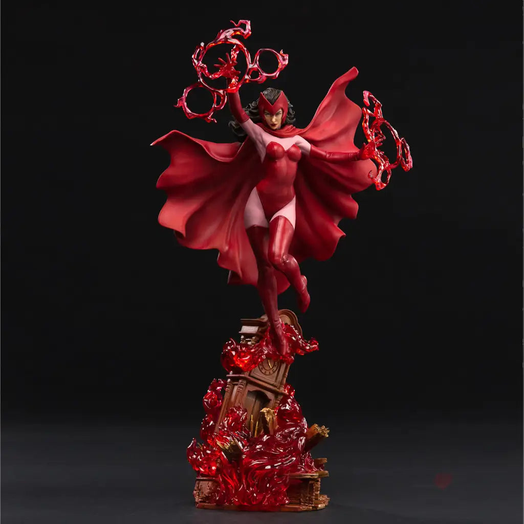 X-Men Battle Diorama Series Scarlet Witch 1/10 Art Scale Statue - GeekLoveph