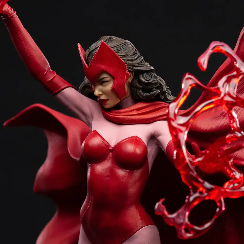 X-Men Battle Diorama Series Scarlet Witch 1/10 Art Scale Statue - GeekLoveph