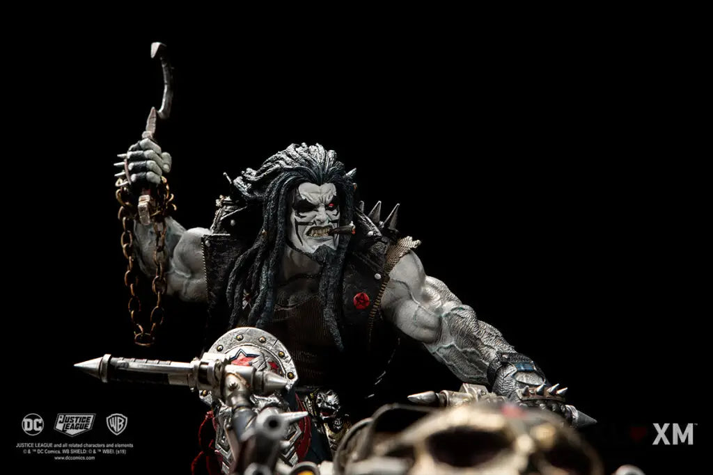XM Studios: Lobo Rebirth 1/6 Scale Statue - GeekLoveph