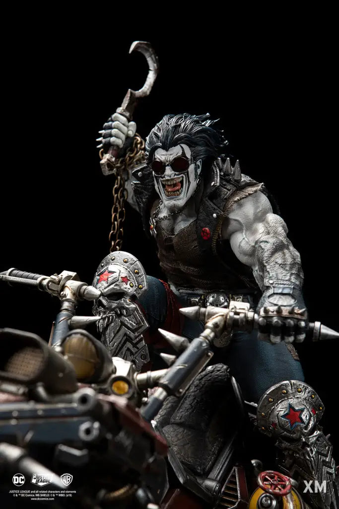 XM Studios: Lobo Rebirth 1/6 Scale Statue - GeekLoveph