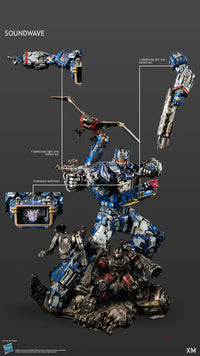 XM Studios SoundWave Statue - GeekLoveph