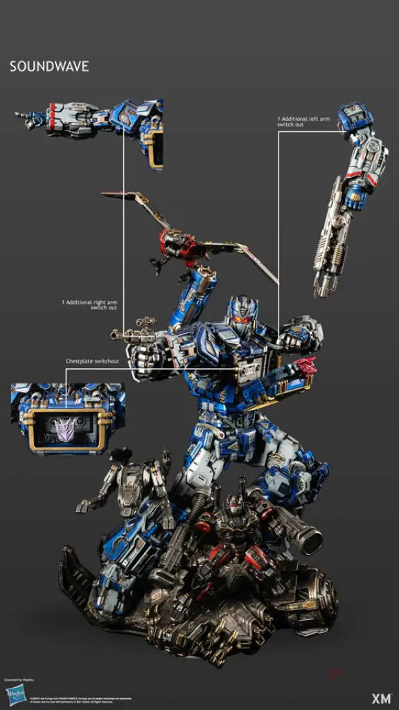 XM Studios SoundWave Statue - GeekLoveph