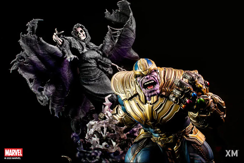 XM Studios Thanos with Lady Death (SGTCC Exclusive) + Elektra Bundle