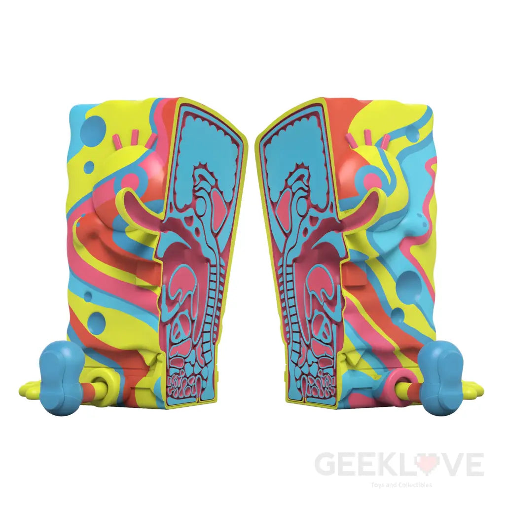XXPOSED SpongeBob SquarePants (Rainbow Swirl Edition) by Jason Freeny - GeekLoveph